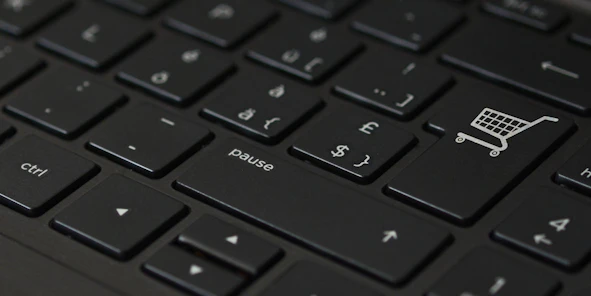 Ein Ausschnitt einer Tastatur