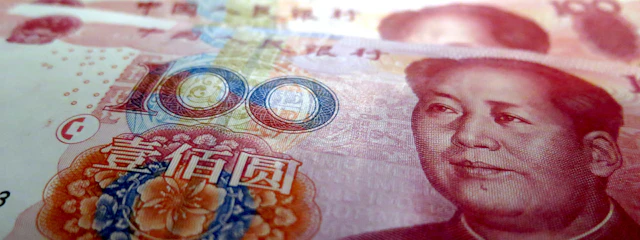 Ein chinesischer Geld-Schein