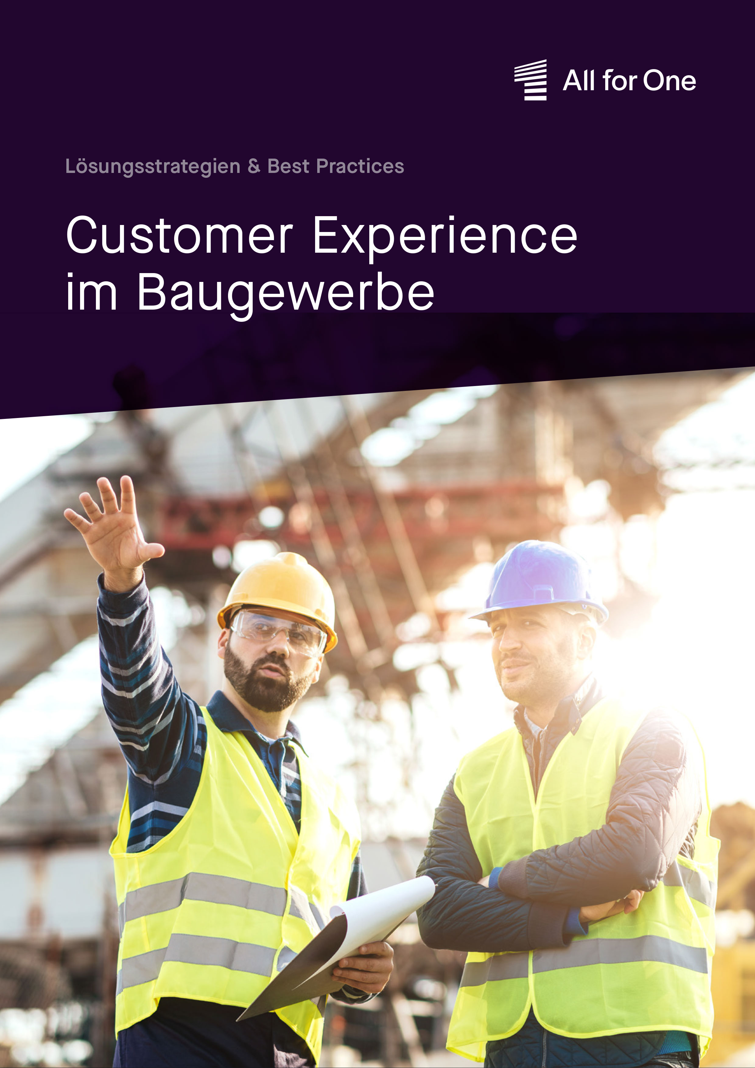 Cover Bild Branchenbooklet Bau- & Bauzulieferindustrie