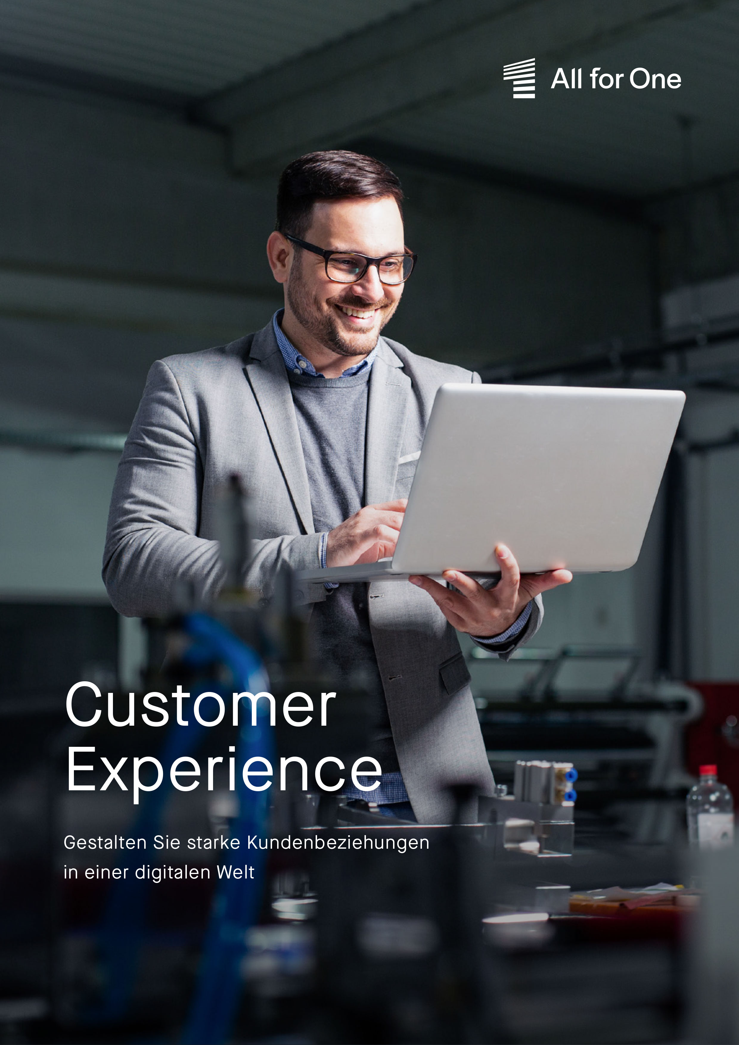 Cover Bild Imagebroschüre Customer Experience