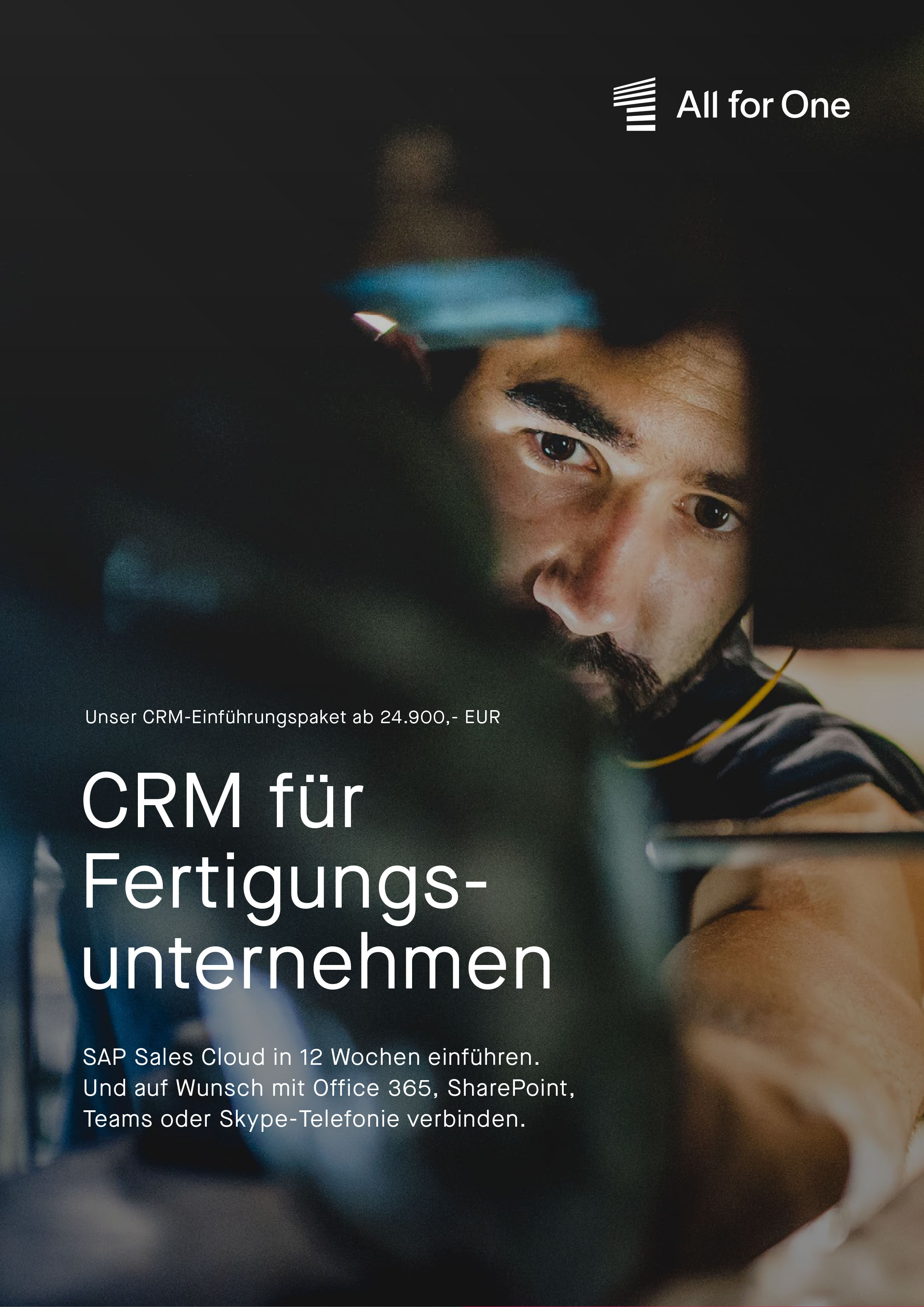 Coverbild Implementierungsangebot CRM für Fertigungsunternehmen