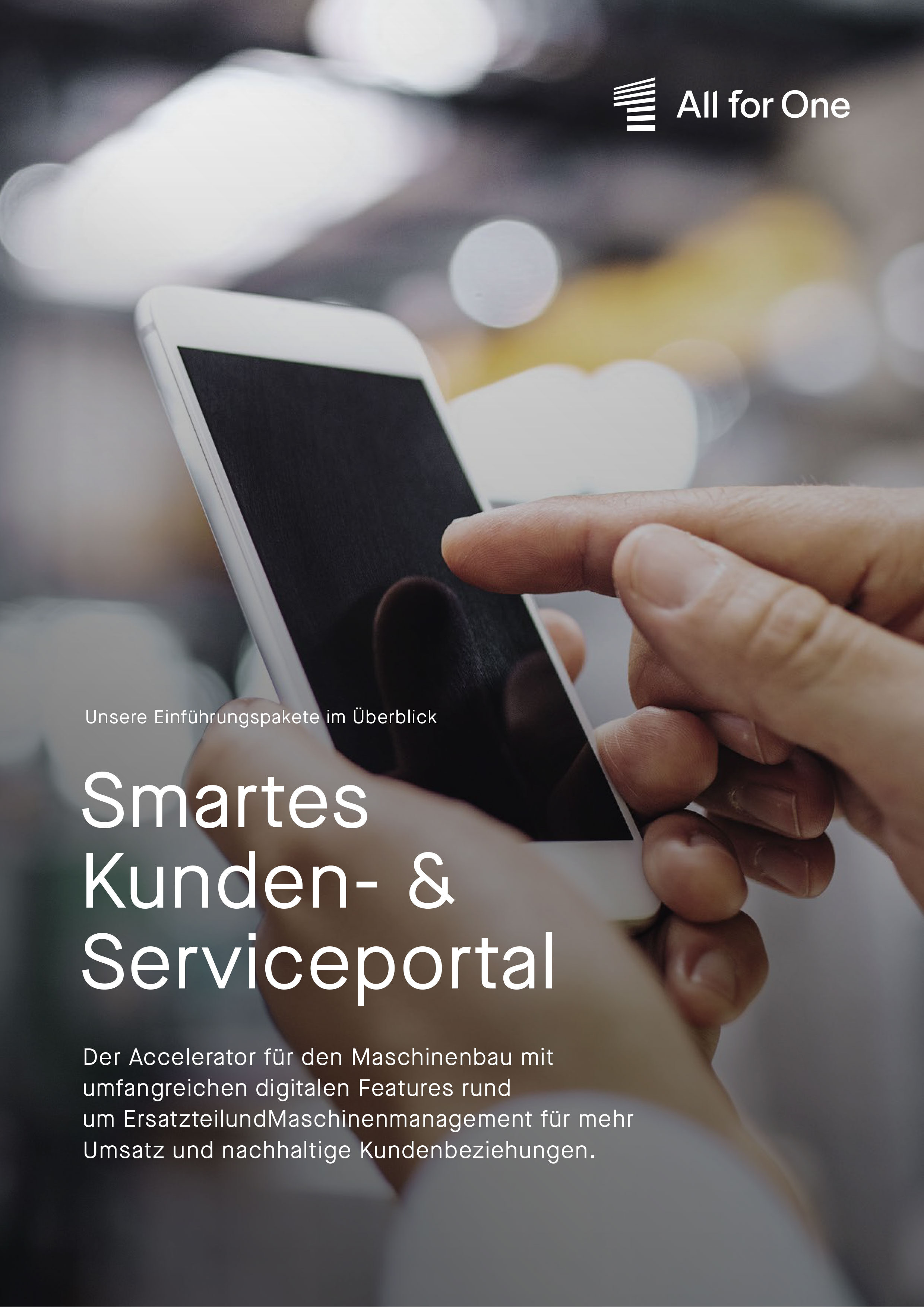 Cover Bild Einführungspaket Smartes Kunden- & Serviceportal